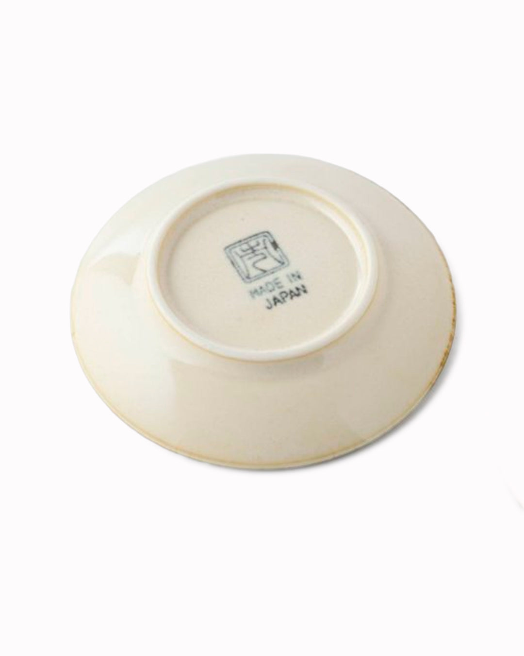 Extra Small Smokey Grey Swirl Plate approximately 9.7cm wide - a good size for dipping sauces and pickles.