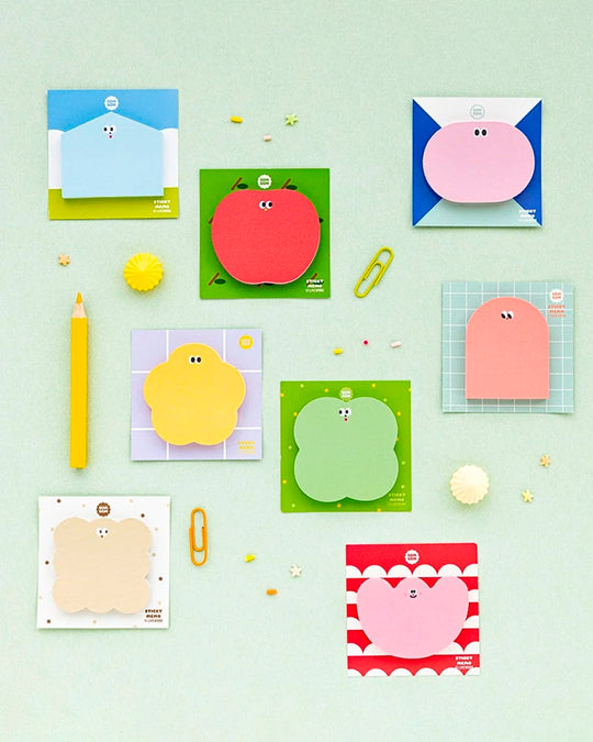A small dose of personality for your desk, planner or notebook. Livework’s SomSom Sticky Notes feature the Korean stationery brand’s playful character illustrations