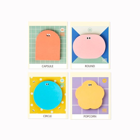 A small dose of personality for your desk, planner or notebook. Livework’s SomSom Sticky Notes feature the Korean stationery brand’s playful character illustrations