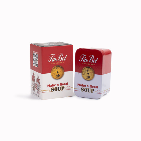 Each one has a pop culture theme with Soup based on the infamous Campbells Soup Can design.