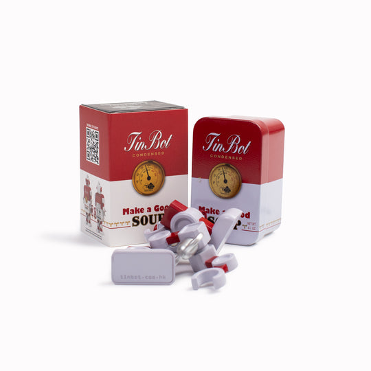 Each one has a pop culture theme with Soup based on the infamous Campbells Soup Can design.