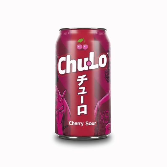 Cherry Sour | Sherbet Fizzy Soda | 330ml