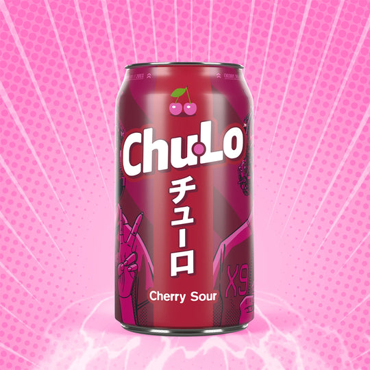 Cherry Sour | Sherbet Fizzy Soda | 330ml