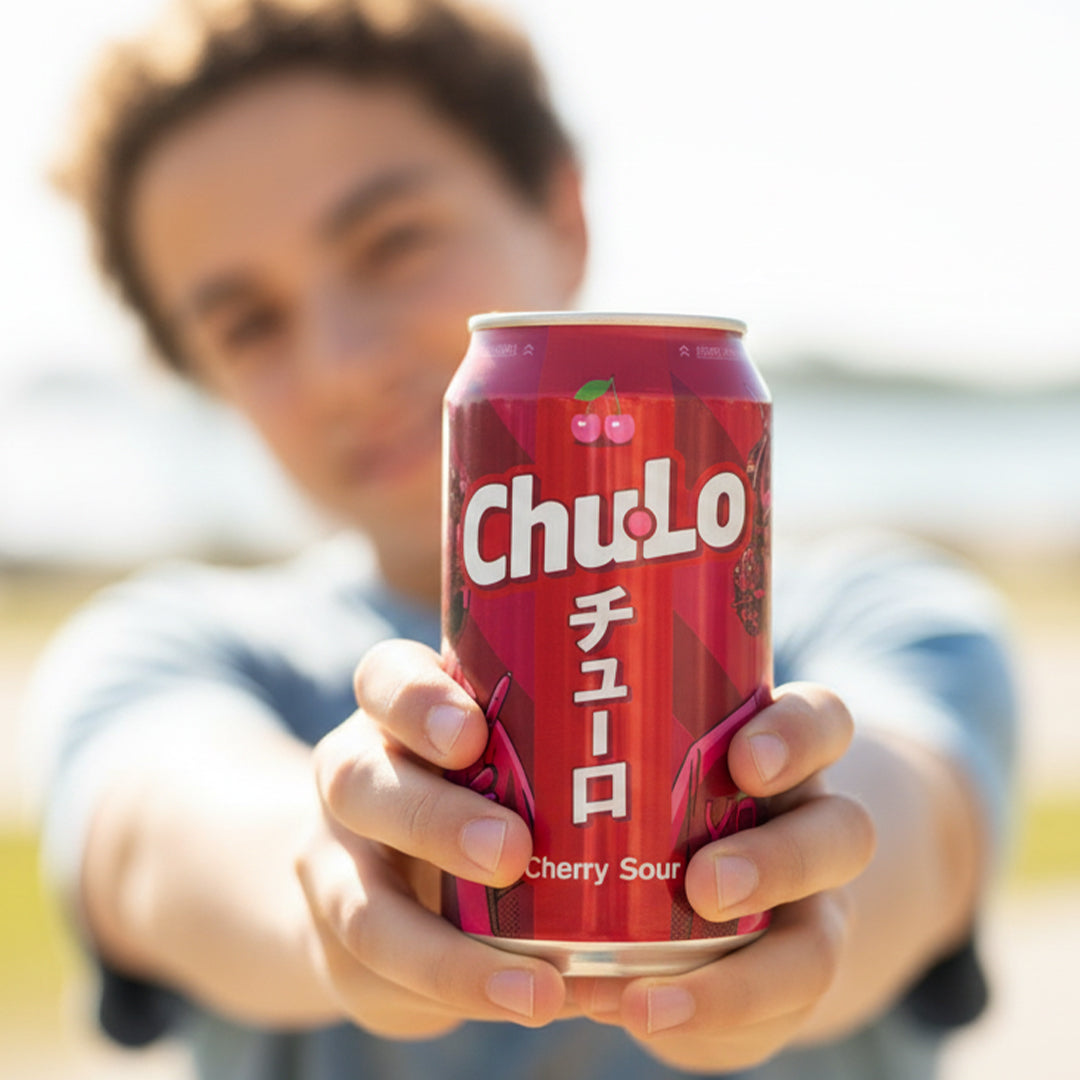 Cherry Sour | Sherbet Fizzy Soda | 330ml