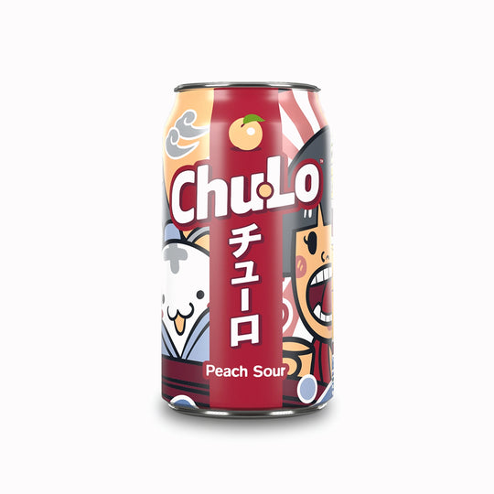 Peach Sour | Sherbet Fizzy Soda | 330ml