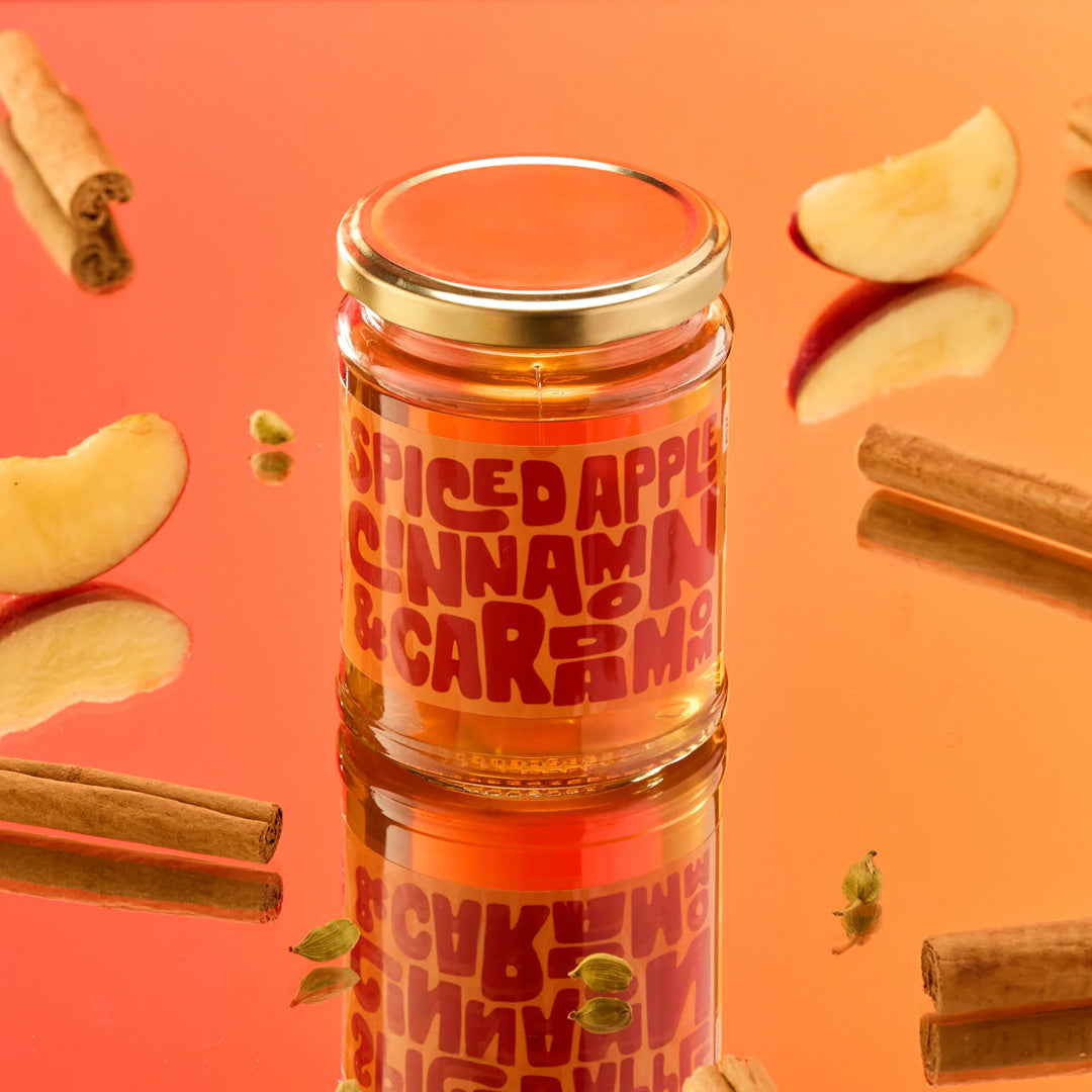 The Spiced Apple, Cinnamon &amp; Cardamom Pickling Liquid from Sylt Pickling is a heart-warming concoction that promises to bring a cosy touch to both sweet and savoury dishes.