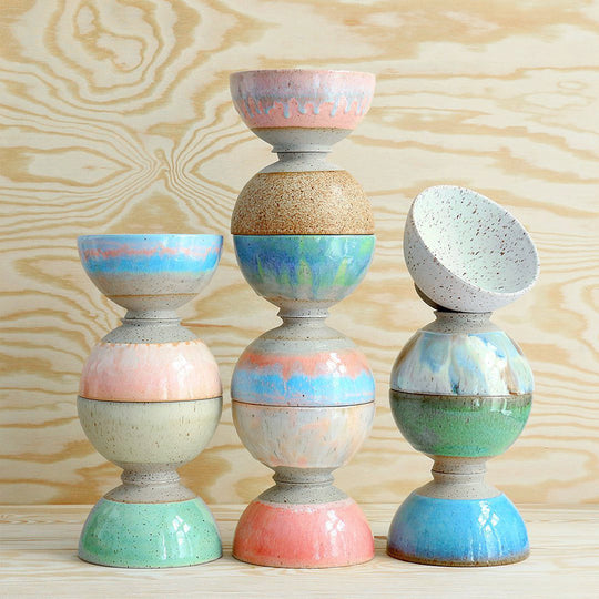 Inspired by old Japan and part of their Edo Series this particular piece is hand-thrown in speckled stoneware and comes in a variety of natural and earthy glazes. A perfect size for a generous serving of pasta, soup, or ramen.