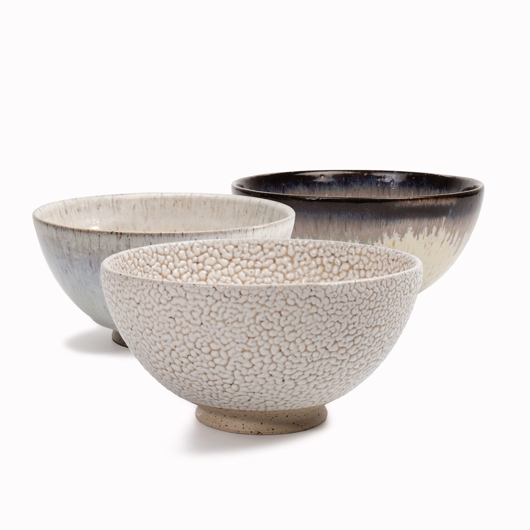Spring Bowl | Speckled Stoneware Bowl | Monochrome Shades