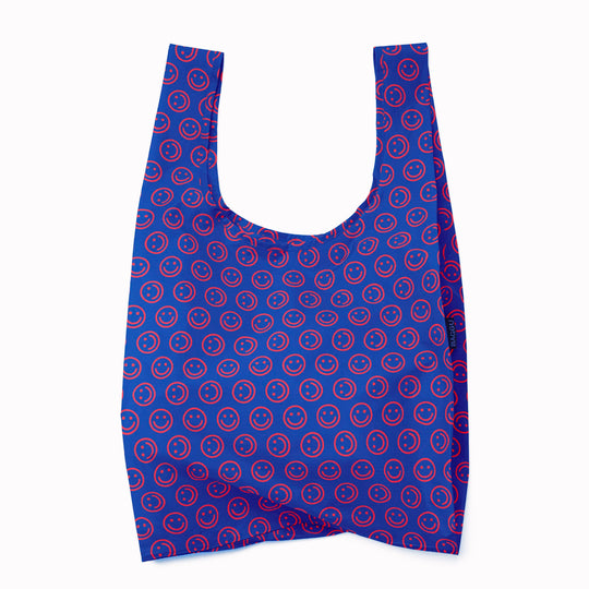 Standard Baggu Shopper | Mini Cobalt Happy