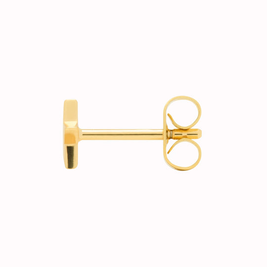 Star | Single Stud Earring | 18ct Gold Plate or Sterling Silver