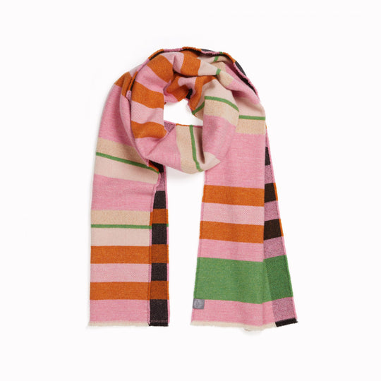 Stölzl Lambswool Scarf | Nougat