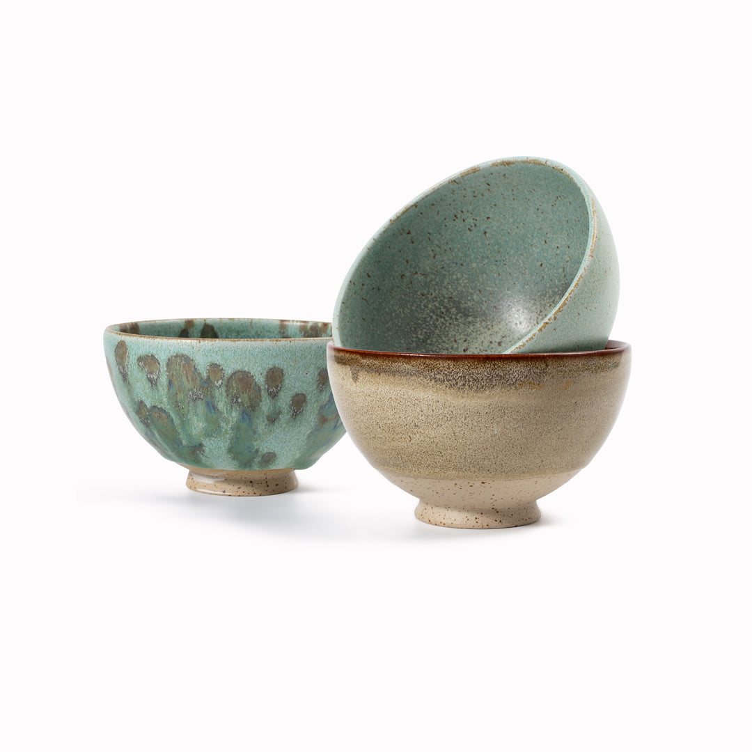 Sun Bowl | Speckled Stoneware Bowl | Dark Neutral Shades