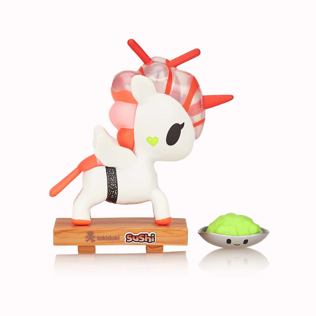 The Sushi Unicorno series by Tokidoki is a delightful blend of the traditional Japanese delicacy and the whimsical world of Unicornos.