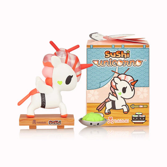 The Sushi Unicorno series by Tokidoki is a delightful blend of the traditional Japanese delicacy and the whimsical world of Unicornos.