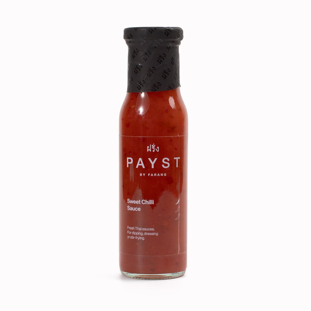 This 250 ml bottle of Payst sweet chilli sauce brings a refined Thai-style condiment to your table.