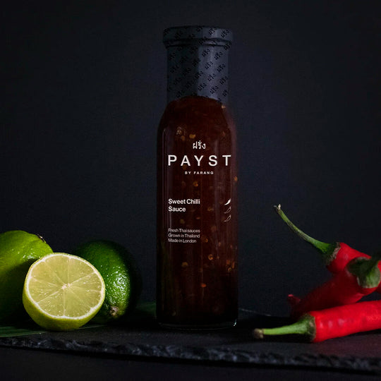 This 250 ml bottle of Payst sweet chilli sauce brings a refined Thai-style condiment to your table.
