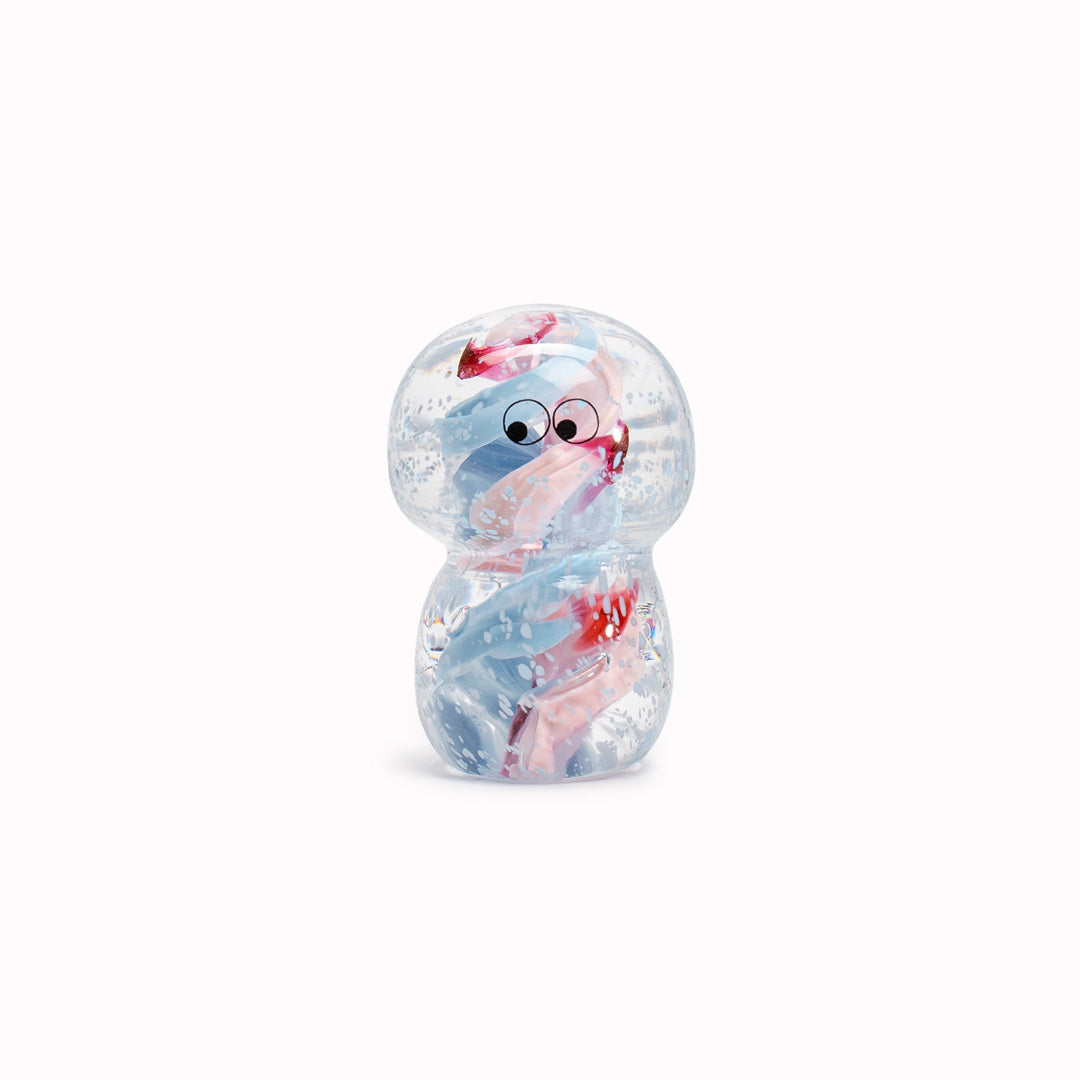 Bulb Crystal Blob | Glass Figurine