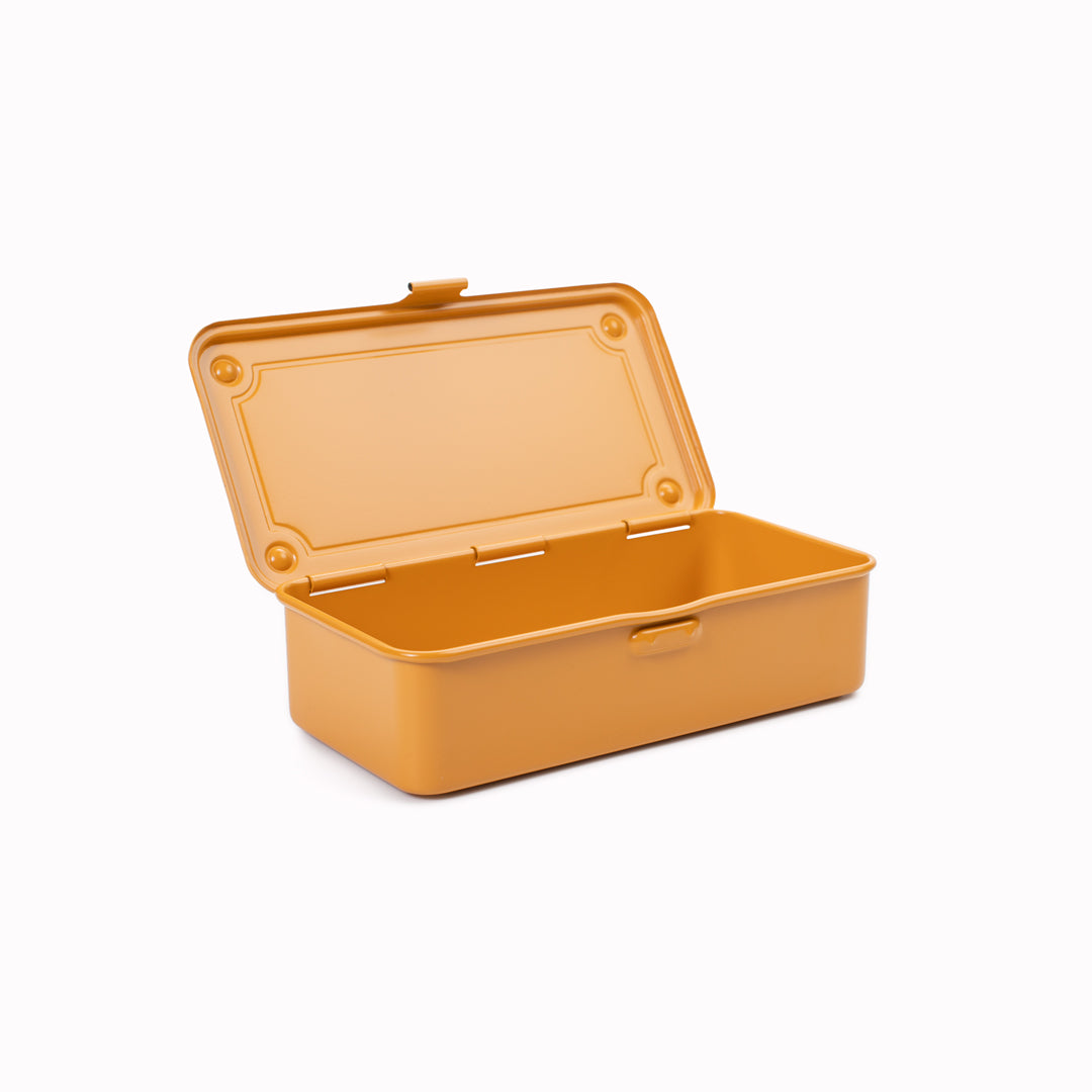 The T-190 is small but spacious enough to safely store tools, pencils, art or craft supplies and the Mustard Yellow T-190 colour shade has a matt finish.