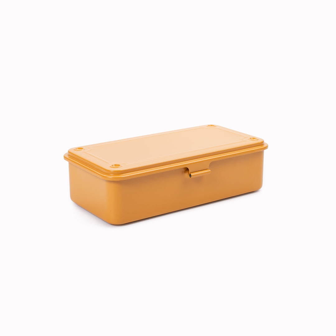 The T-190 is small but spacious enough to safely store tools, pencils, art or craft supplies and the Mustard Yellow T-190 colour shade has a matt finish.