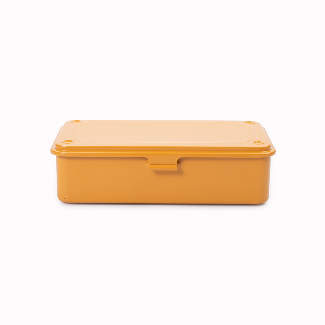 The T-190 is small but spacious enough to safely store tools, pencils, art or craft supplies and the Mustard Yellow T-190 colour shade has a matt finish.
