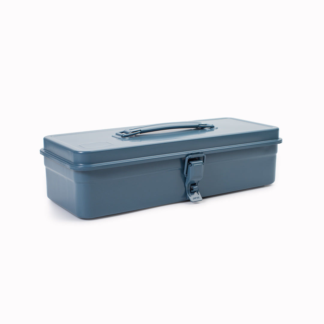 The T-320 toolbox in duck blue by Toyo Steel is a popular choice for those seeking a durable and functional storage solution.