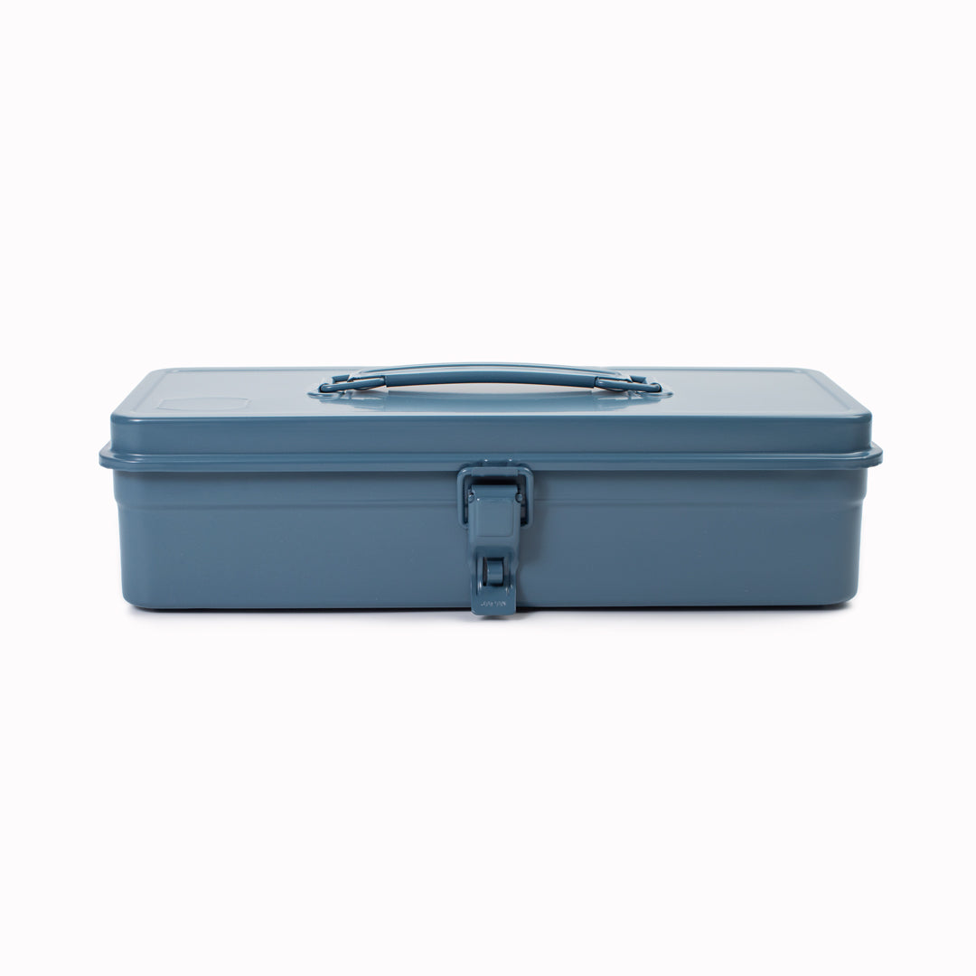 The T-320 toolbox in duck blue by Toyo Steel is a popular choice for those seeking a durable and functional storage solution.
