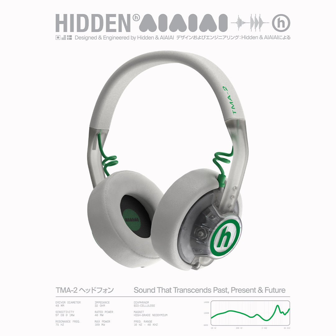 TMA-2 x HIDDEN.NY Collab.  | Ltd Ed. Wireless Over Ear Headphones