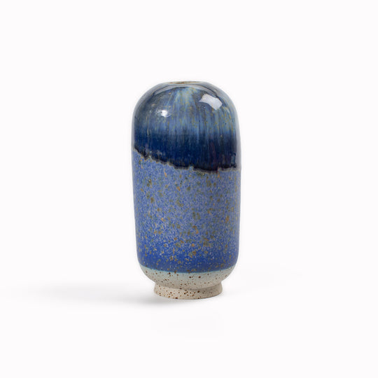 Yuki Mini Hand-thrown Stoneware Vase | Cool Shades