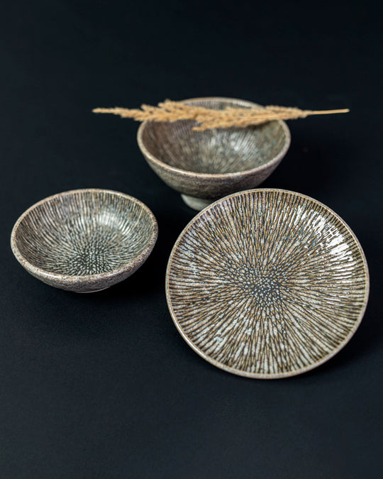 Japanese Kizami Tapas Plate for Side Dishes