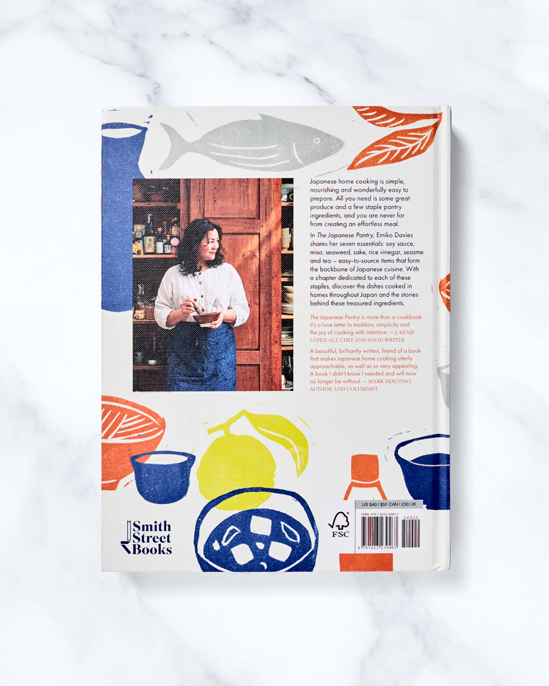 In The Japanese Pantry, Emiko Davies focuses on seven of its essentials, (soy sauce, miso, rice vinegar, seaweed, sake, sesame and tea)