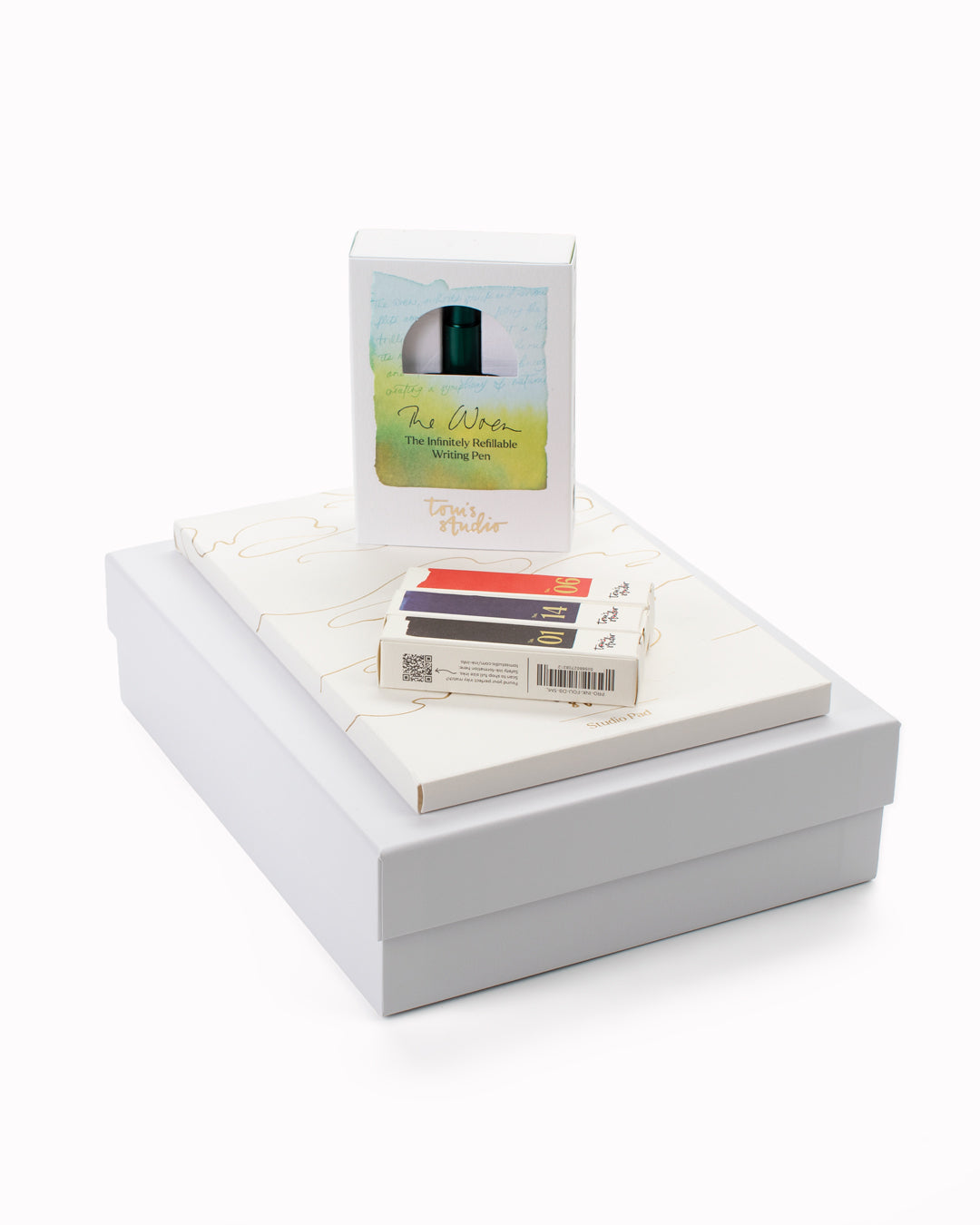 Refillable Fibre Tip Pen Gift Set | The Wren | Ivy