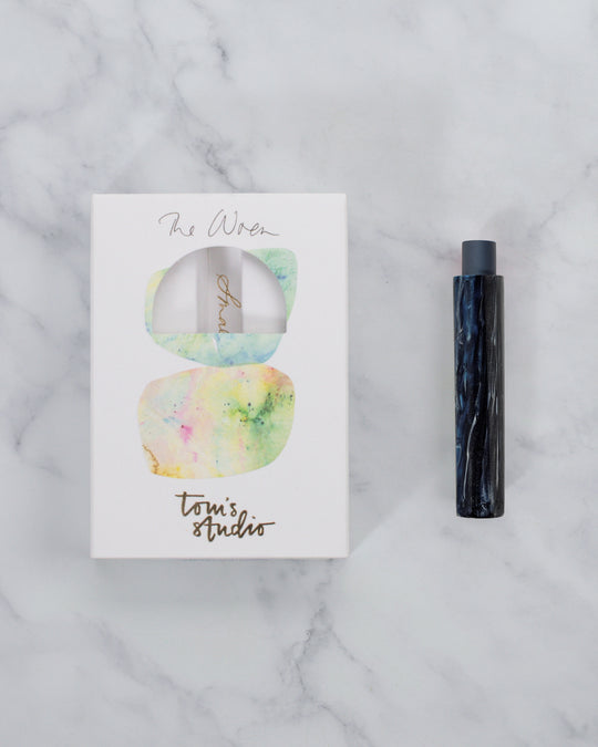 Each piece has a slightly unique finish, with subtle variations in tone that reflect its previous life. Designed for journaling, note-taking and sketching, it delivers a clean, consistent line while actively reducing plastic waste.