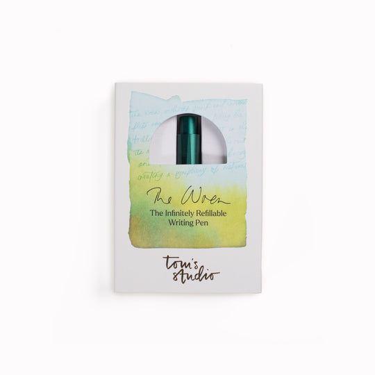 The Ivy Wren by Toms Studio. A solid pocket-sized fountain pen built for daily carry, sketching, and journaling. Durable, refillable, and precision-made.