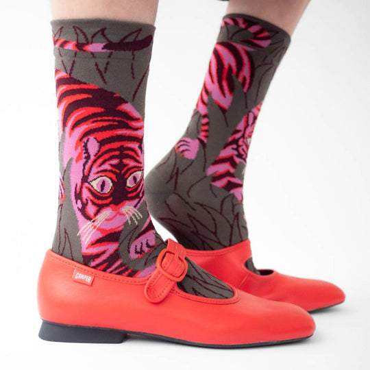 Bonne Maison have been producing high quality Egyptian cotton socks in Europe since 2012. Each seasonal collection tells stories in colour and pattern