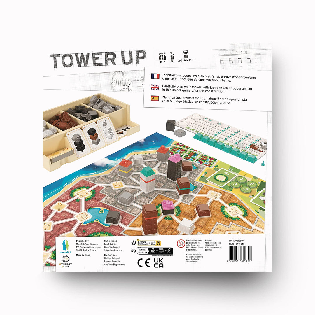 Tower Up | City Building Board Game