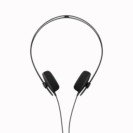 AIAIAI Tracks Black headphones on a white background