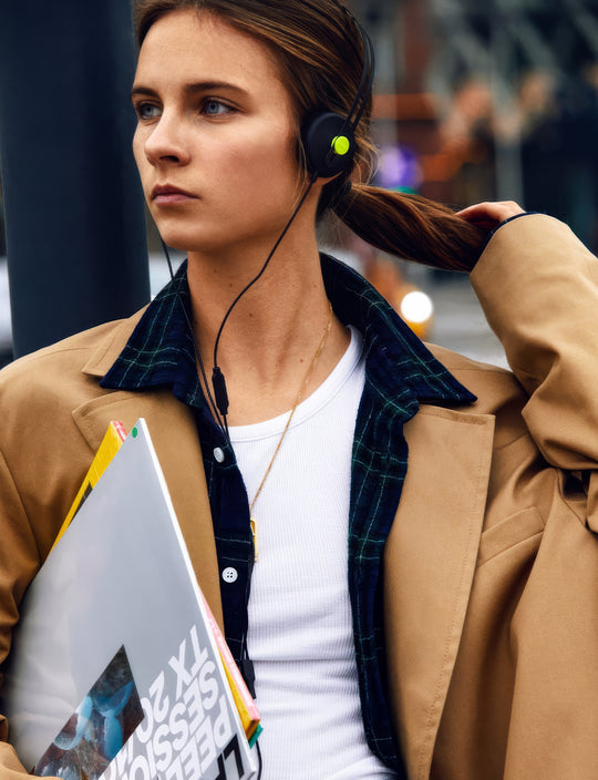 Tracks  | Wired Over Ear Headphones