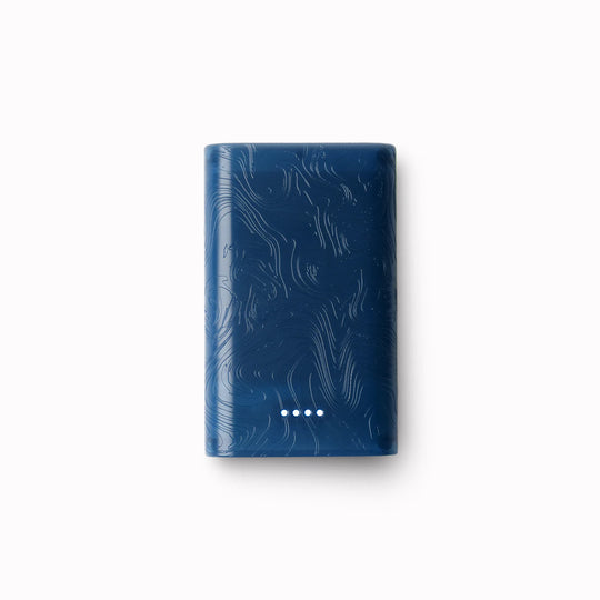 The Gomi Translucent Midnight 10000 mAh Power Bank is a powerful UK made device charger that is entirely made from re-purposed and recycled materials.&nbsp;