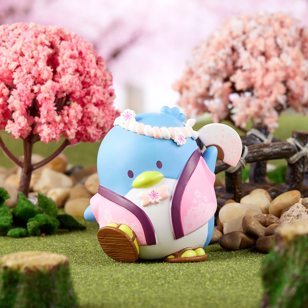 Lifestyle of Tuxedo Sam in the Cherry Blossom - Celebrate the return of Spring with Tokidoki x Hello Kitty and Friends
