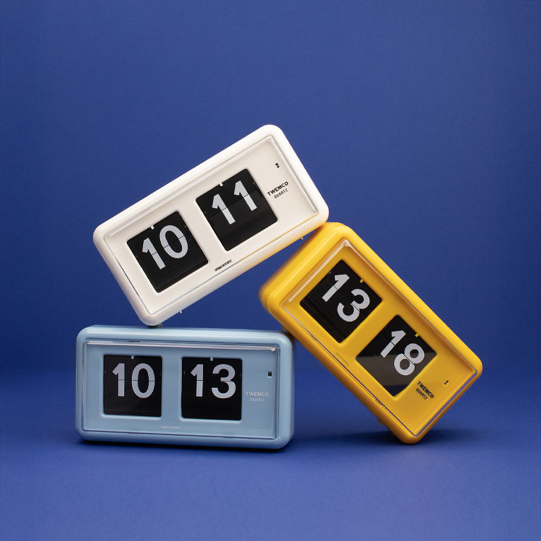 Flip Desk Clock | Orange