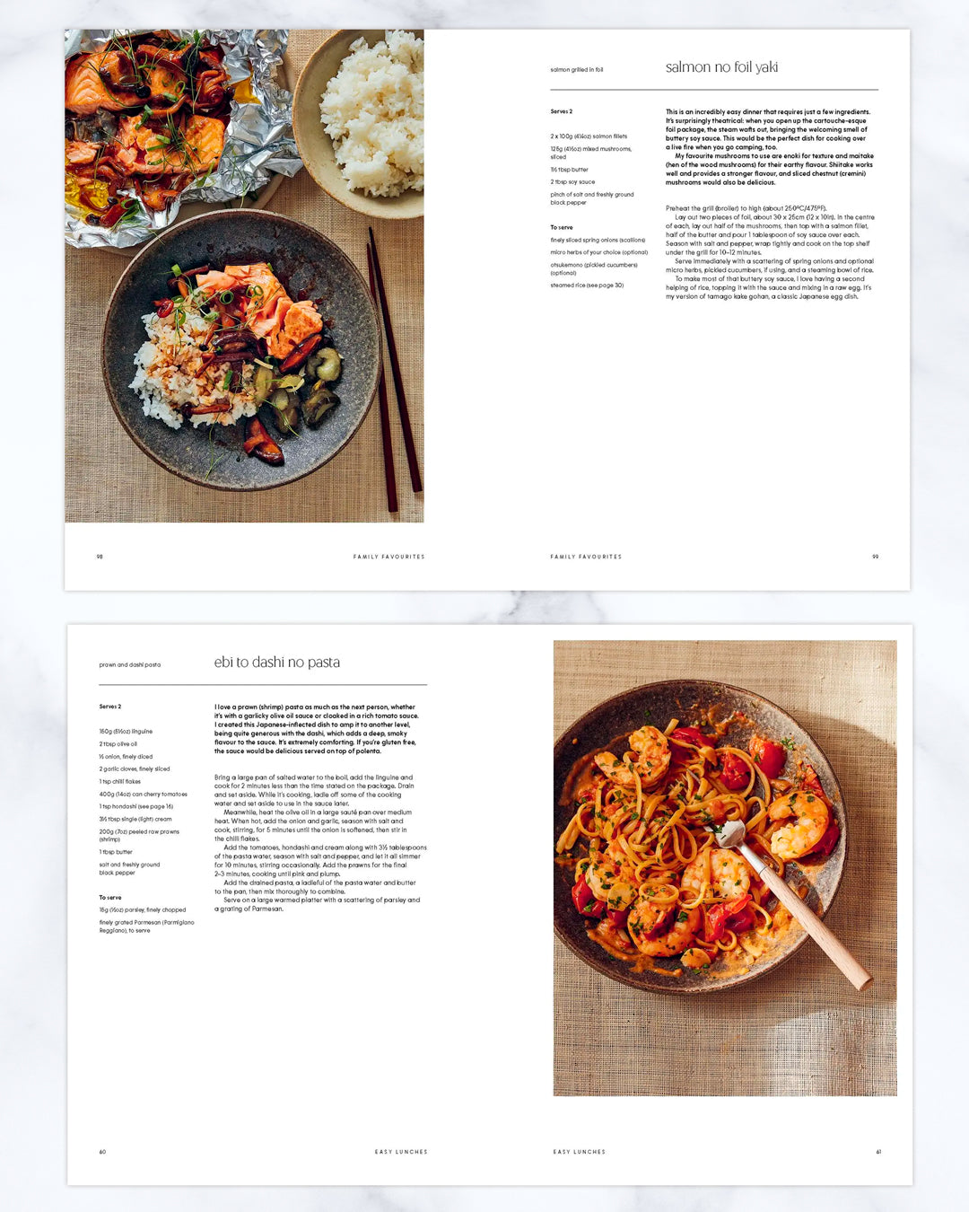 Featuring more than 80 recipes, Umai covers easy lunches, family favourites, sharing dishes and simple desserts.