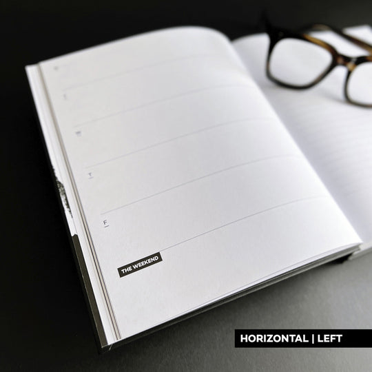 Undated Planner | Horizontal Layout | 19x23 cm