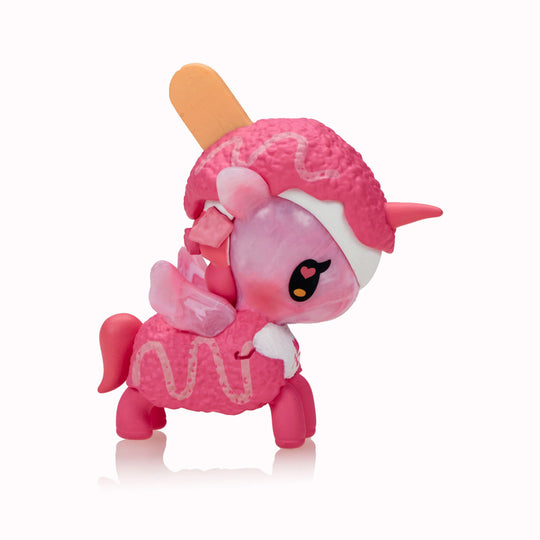 Discover the sweet charm of the Ice Cream Shop Unicorno collection, where nine adorable blind box figures celebrate the joy of frozen treats.