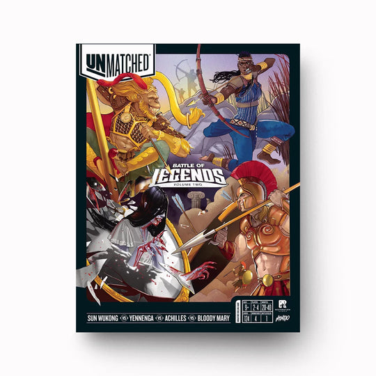 Unmatched: Battle of Legends Vol.2  | Card Based Fighting Game