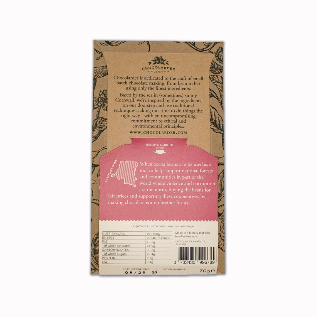 Chocolarder&nbsp;are a multi award winning craft chocolate manufacturer with a sustainable approach.