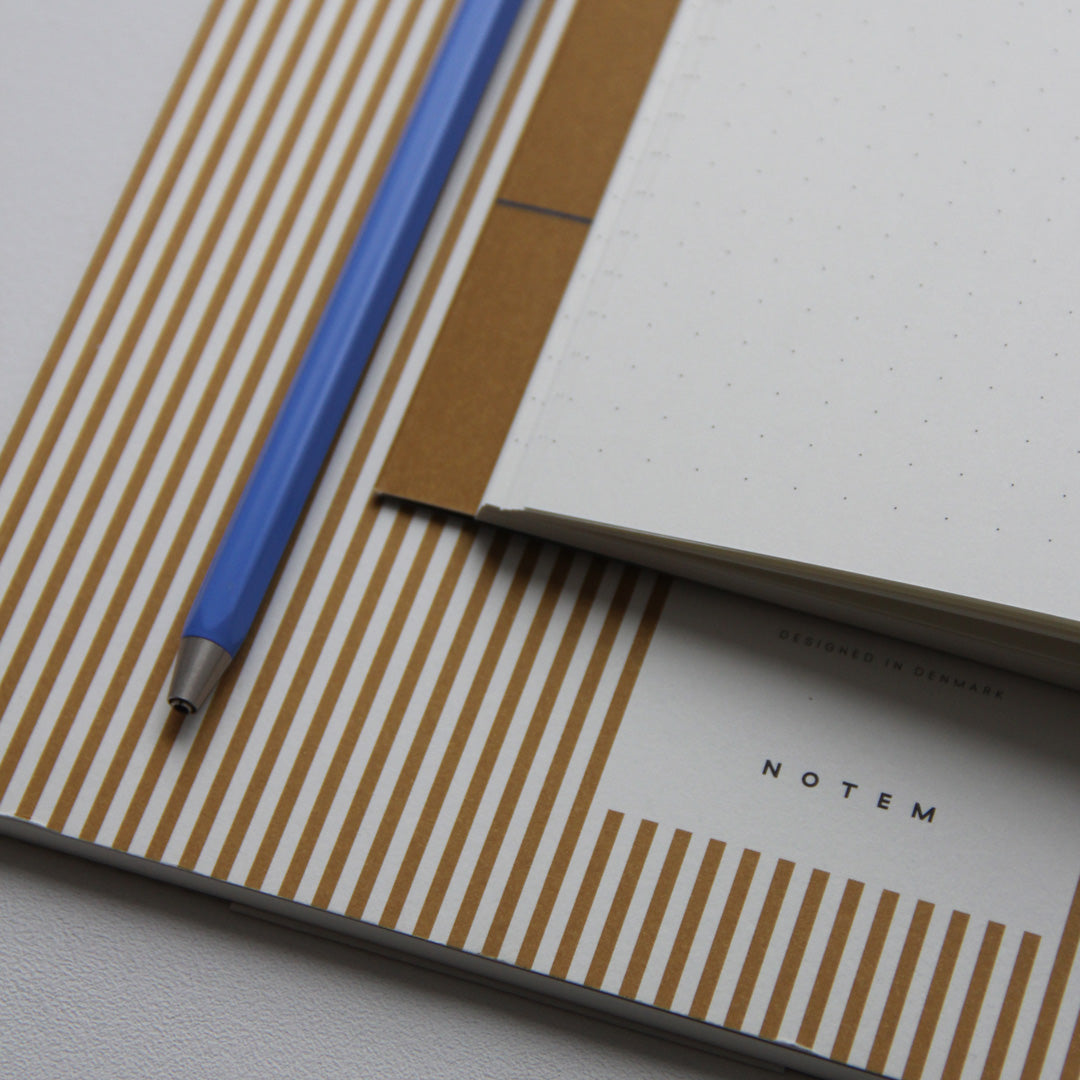 Notem Stationery is a Danish brand that creates elegant and functional notebooks, planners reflecting a straightforward and functional approach to design.