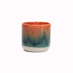 The Quench Cup, introduced in March 2019, is part of the Tokyo tableware series. The porcelain cup fits perfectly in your hand, allowing you to snack or drink away while watching television.