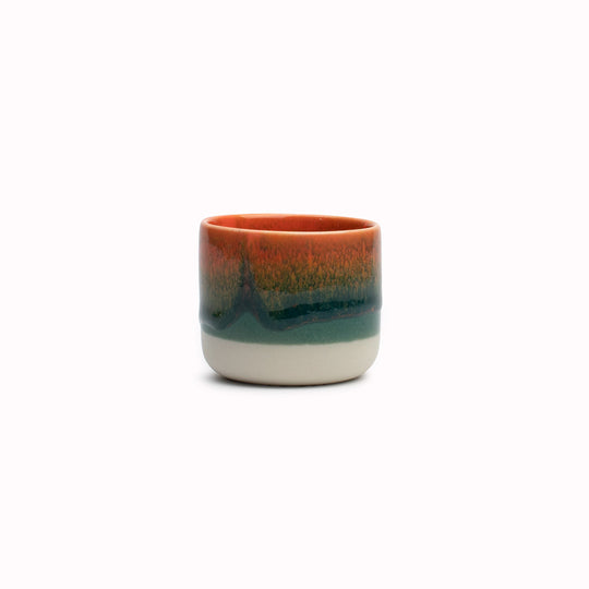 Sip Cup | Ceramic Drip Glazed Cup | Vulkan