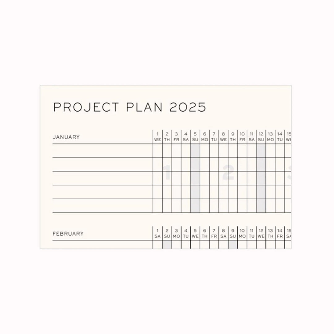 The Composition Weekly Planner + Notebook 2025 is Leuchtturm1917's combined Planner and Notebook, from January 2025 to December 2025. It comes in a choice of colours.
