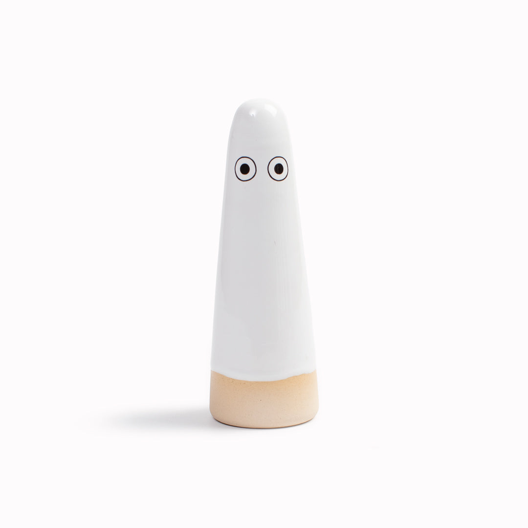 Ghost | Ceramic Figurine | White Shades